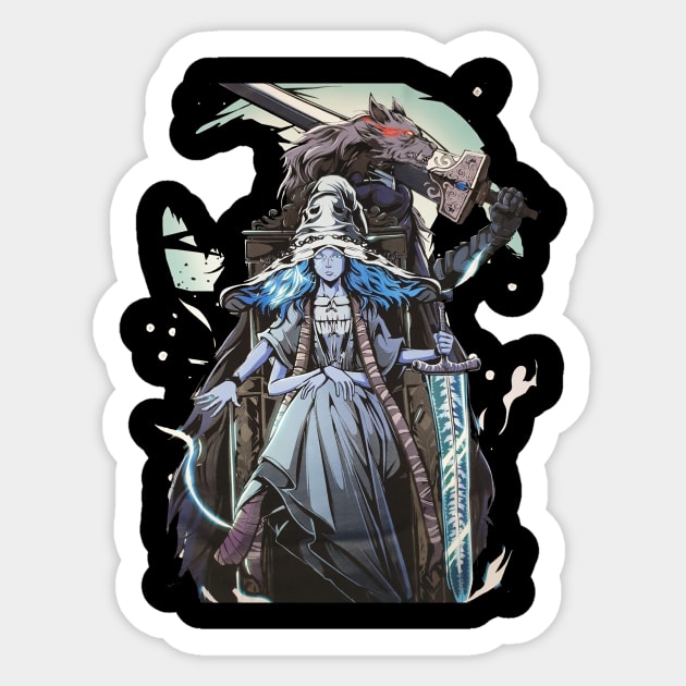 elden ring Sticker by Ninja banana